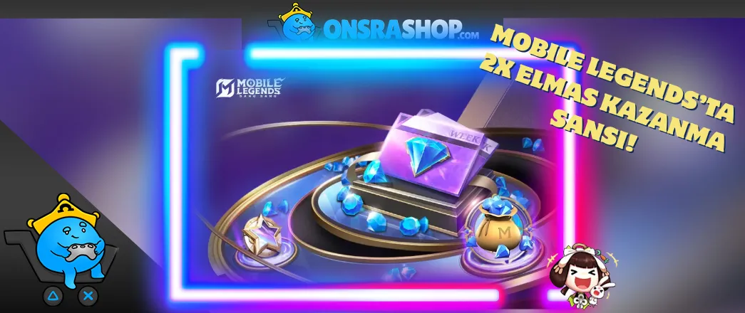 Mobile Legends’ta 2x Elmas Kazanma Şansı: İlk Yükleme, Bonuslar ve En Avantajlı Paketler Burada!